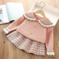 Christmas Knit Outfit for Baby Girls