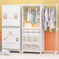 Kids Closet Storage – Plastic Cupboard for Home & Living Room