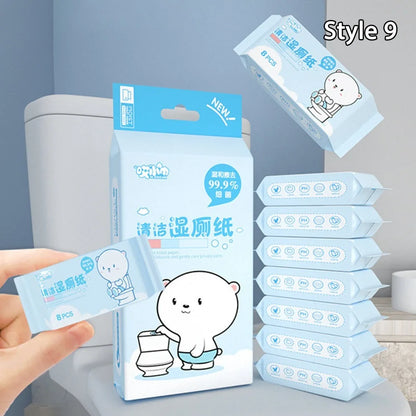 Soft Baby Wet Wipes – Large Pack, Portable & Gentle for Hands & Mouth