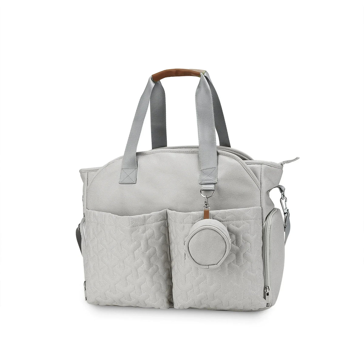 Large Capacity Breast Pump & Diaper Tote – With Pacifier Case