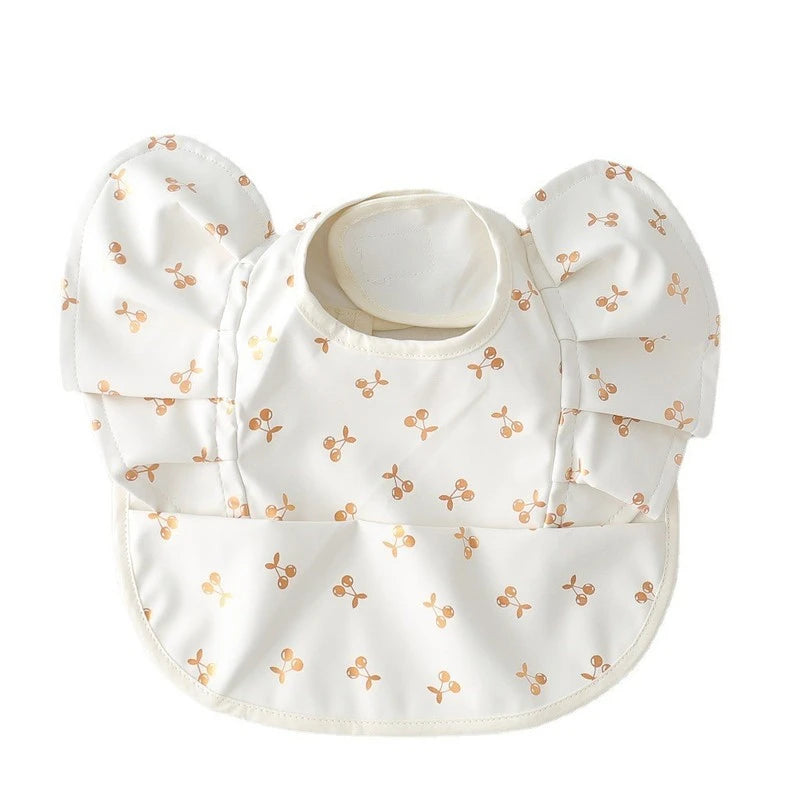 Bavoir imperméable style nordique pour bébé – Doux et mignon