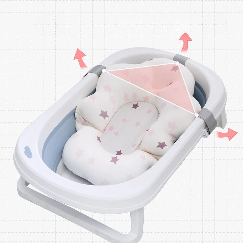 Infant Bath Seat – 2-in-1 Recliner & Support Pad