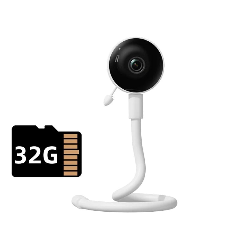 Baby Monitor with Night Vision, Temperature, and Sound Detection