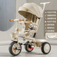 Premium Baby Tricycle (1–6 Years) – Parent Push, Adjustable Seat & Canopy