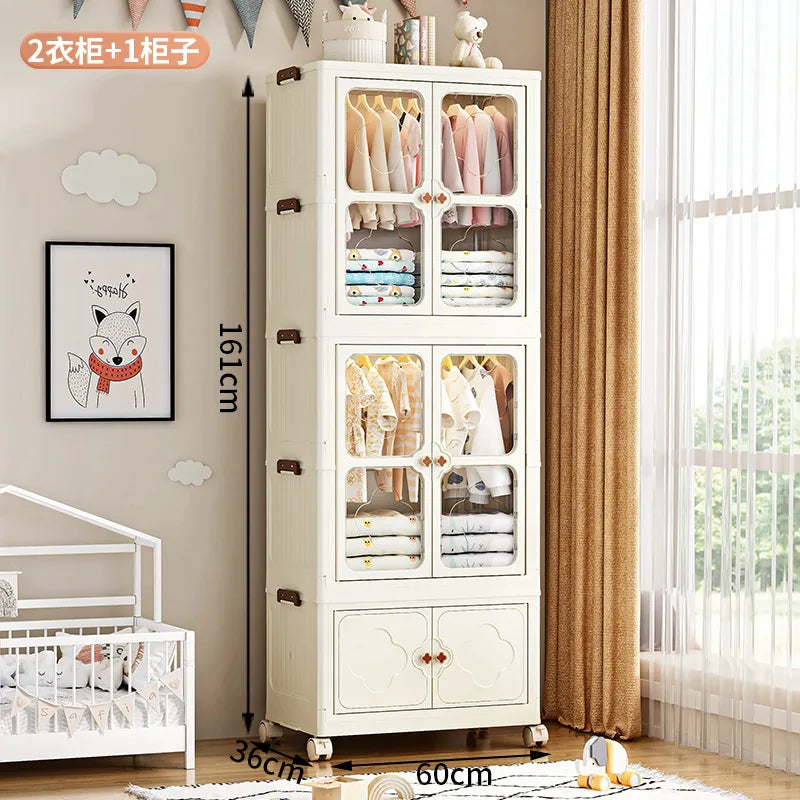 Armoire de rangement pour enfants – Placard bébé et bac de rangement