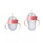 Silicone Nano Baby Bottle – 150/250ml, Handle, Anti-Choking, for 0–9 Months