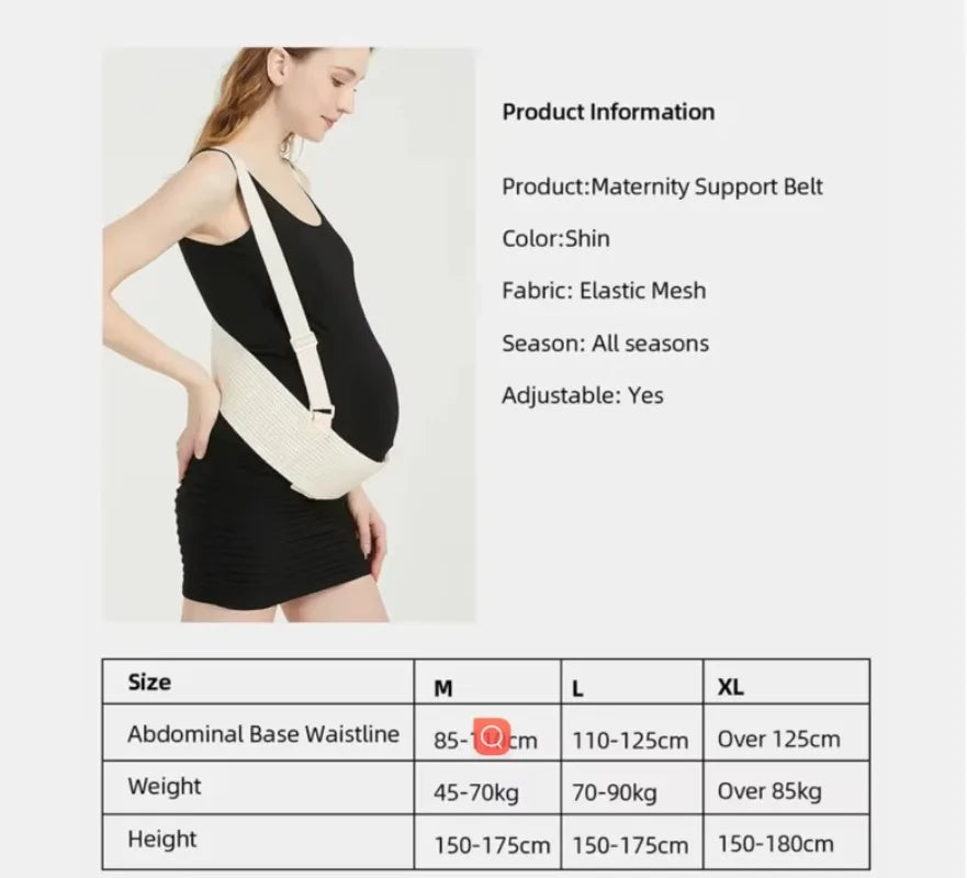 Ceinture de soutien abdominale de grossesse | Soulage les douleurs du dos, du bassin et des hanches