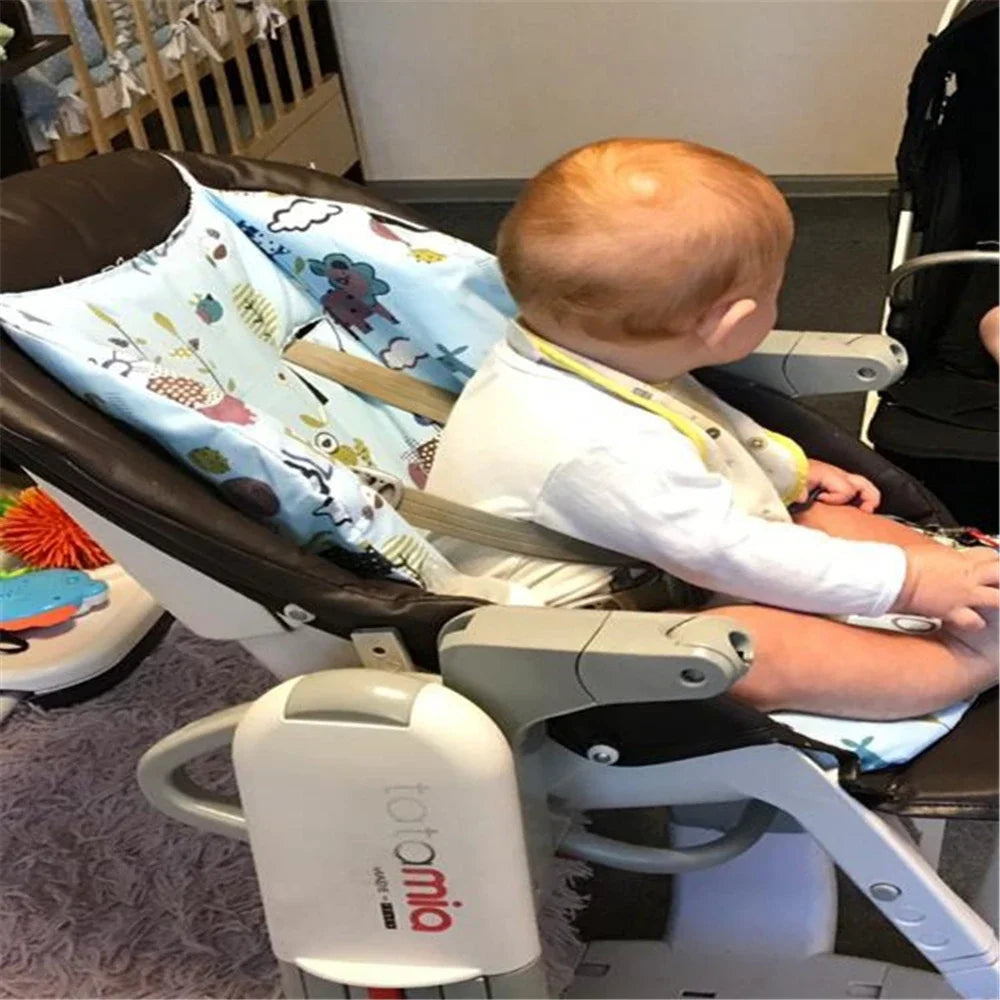 Baby Stroller & Highchair Pad – Breathable Cotton Comfort