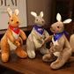 Simulation Kangaroo Plush – Mum & Baby