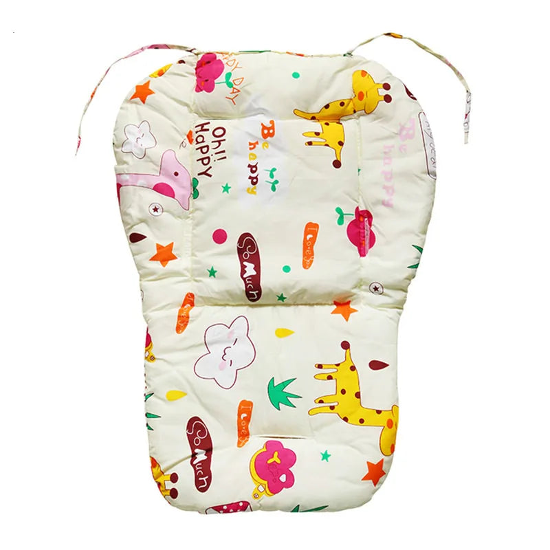 Baby Stroller & Highchair Pad – Breathable Cotton Comfort