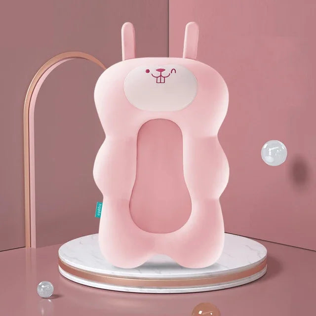 Foldable Baby Bath Seat Mat – Soft & Anti-Slip Cushion