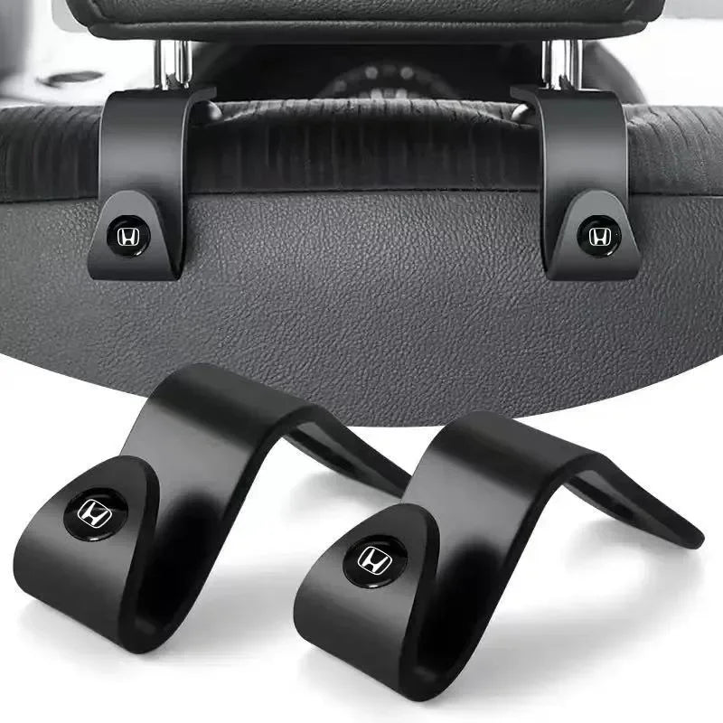 Portable Back Seat Hooks 2Pcs | Storage Solution for Honda Cars