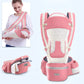 Porte-bébé ergonomique face au ventre avec assise de hanche – Idéal pour les voyages