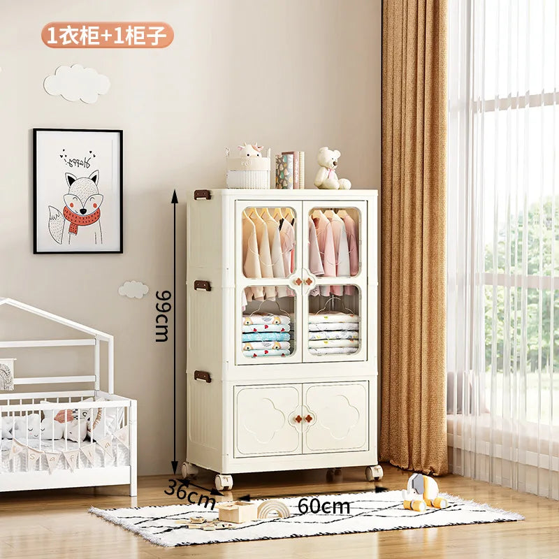 Armoire de rangement pour enfants – Placard bébé et bac de rangement