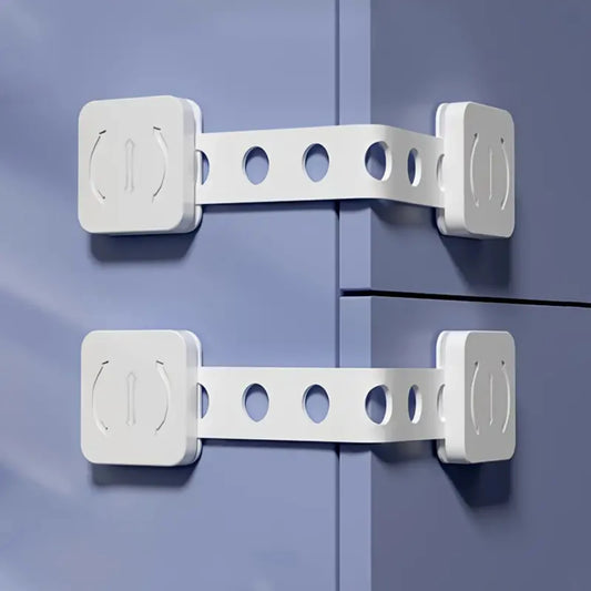 Childproof Adjustable Lock Refrigerator Drawer Cabinet