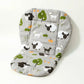 Soft Cotton Baby Cushion – Thick Highchair & Stroller Pad