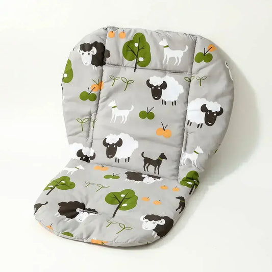 Soft Cotton Baby Cushion – Thick Highchair & Stroller Pad