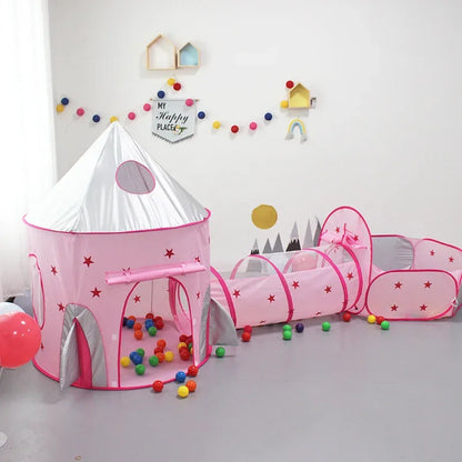3-in-1 Baby Play Tent Set – Tunnel, Pool & Fun!