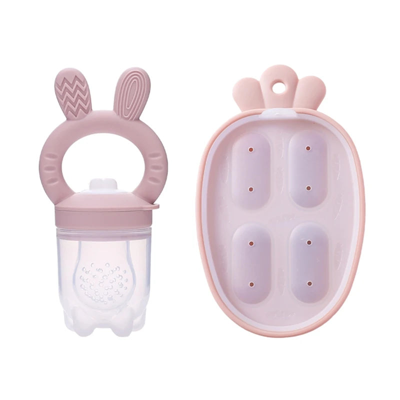Baby Feeding Pacifier – Fruit & Vegetable Silicone Feeder