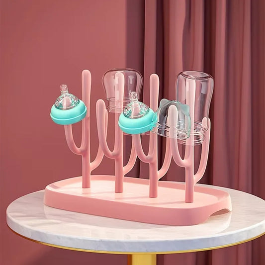 Baby Bottle & Cup Drying Rack – Compact Hanging Drainer