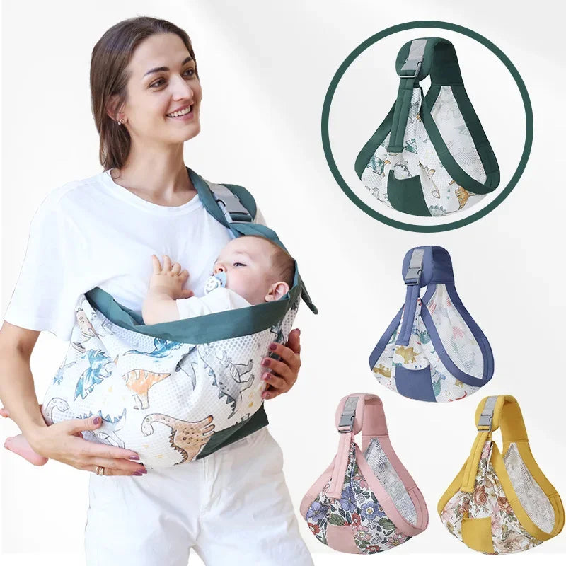 Adjustable Multifunction Front-Hug Baby Carrier Backpack – Outdoor Use