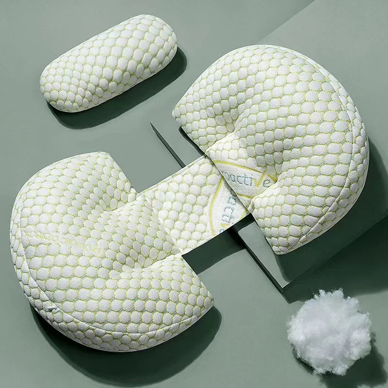 Pregnancy Waist Pillow – Soft Cotton Abdominal & Maternity Support
