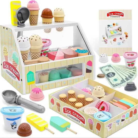 Ice Cream Counter Toy – Scoop, Play & Pay!