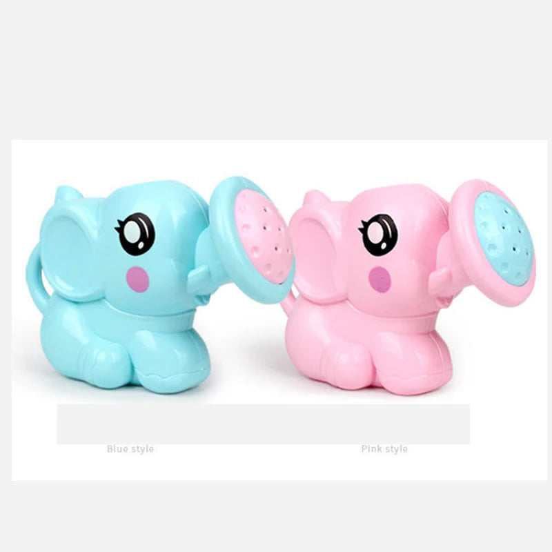 Ensemble de jouets pour baby shower – Spray de bain éléphant et rangement en filet