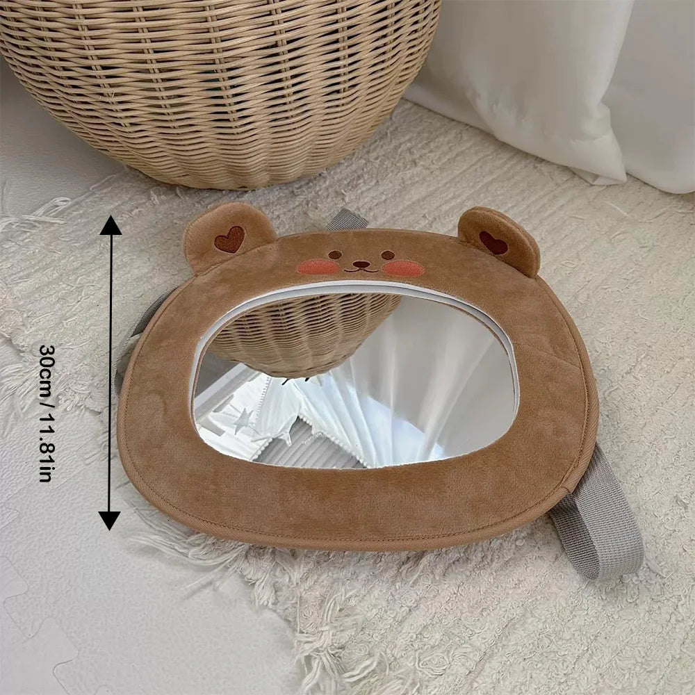 Rétroviseur auto pour bébé à vision dégagée | Sécurité et large champ de vision, conception incassable