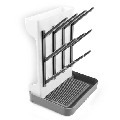 Baby Bottle Holder & Drainer – Bottle Drying Rack with Drip Tray
