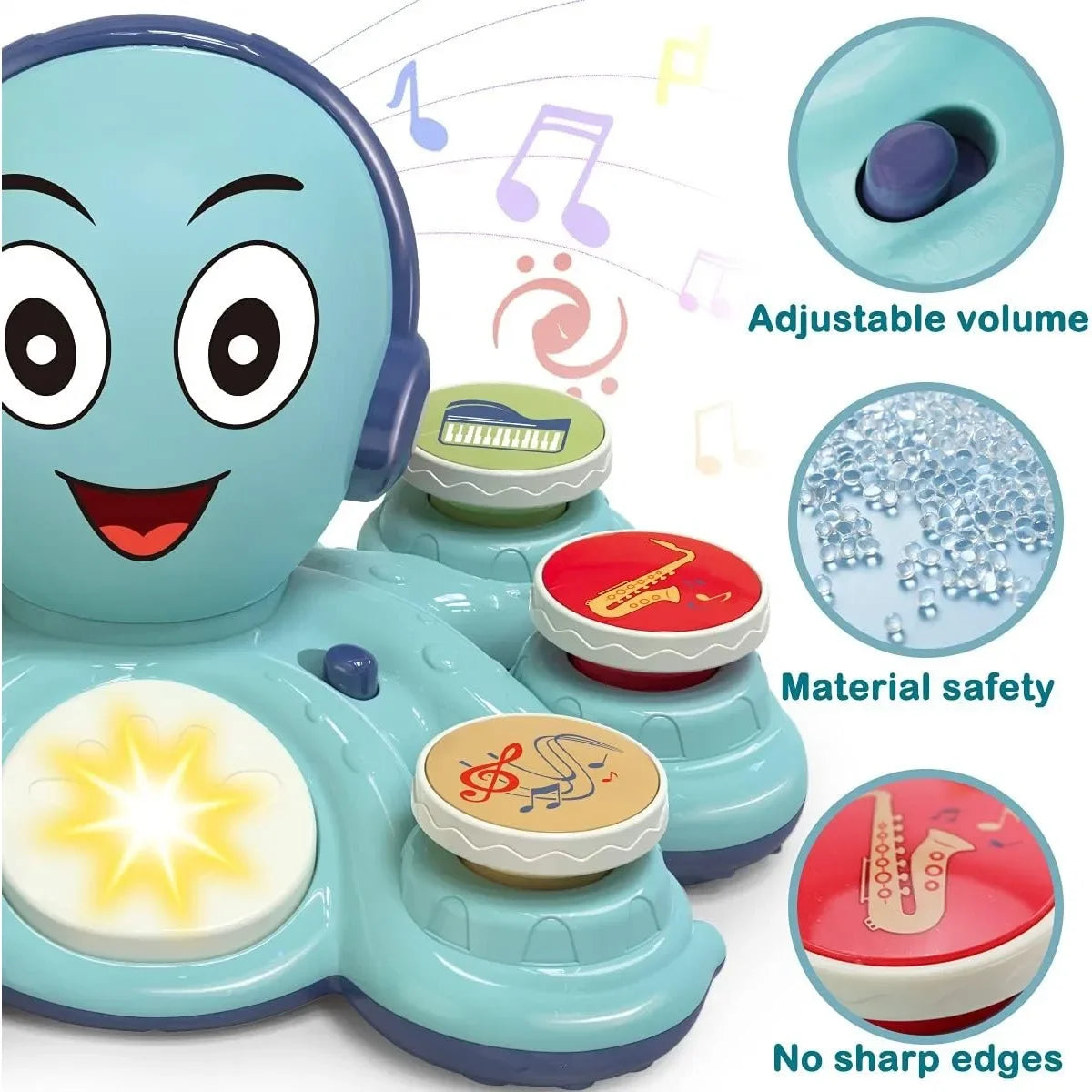 Octopus Music Toy – Fun Learning for Toddlers!