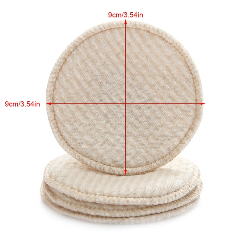 4PCS Soft Breast Pads – Anti-Leak, Absorbent Nursing Pads for Moms