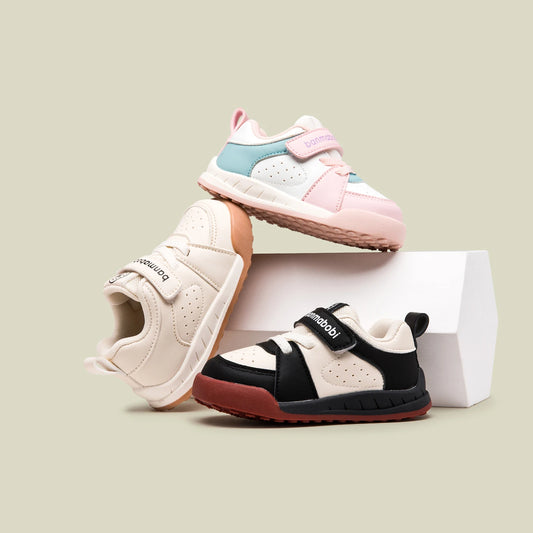 Hot Sale Spring and Autumn New Style Baby Boys and Baby Girls Toddler Shoes With Round Toe Design For 0-3Y Baby Unisex Sneakers