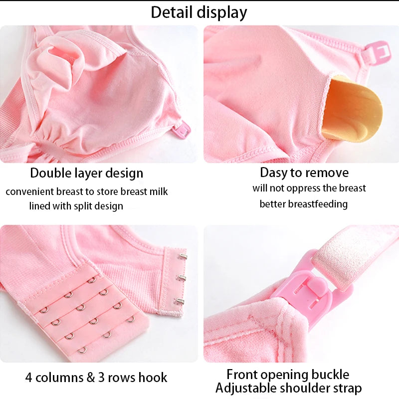 Soutien-gorge d'allaitement et de maternité mains libres – Confort optimal pour allaiter toute la journée