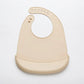 Bavoir bébé ajustable en silicone souple imperméable (sans BPA)