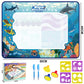 Magic Water Drawing Mat 100x80cm – Reusable Montessori Painting & Doodle Toy
