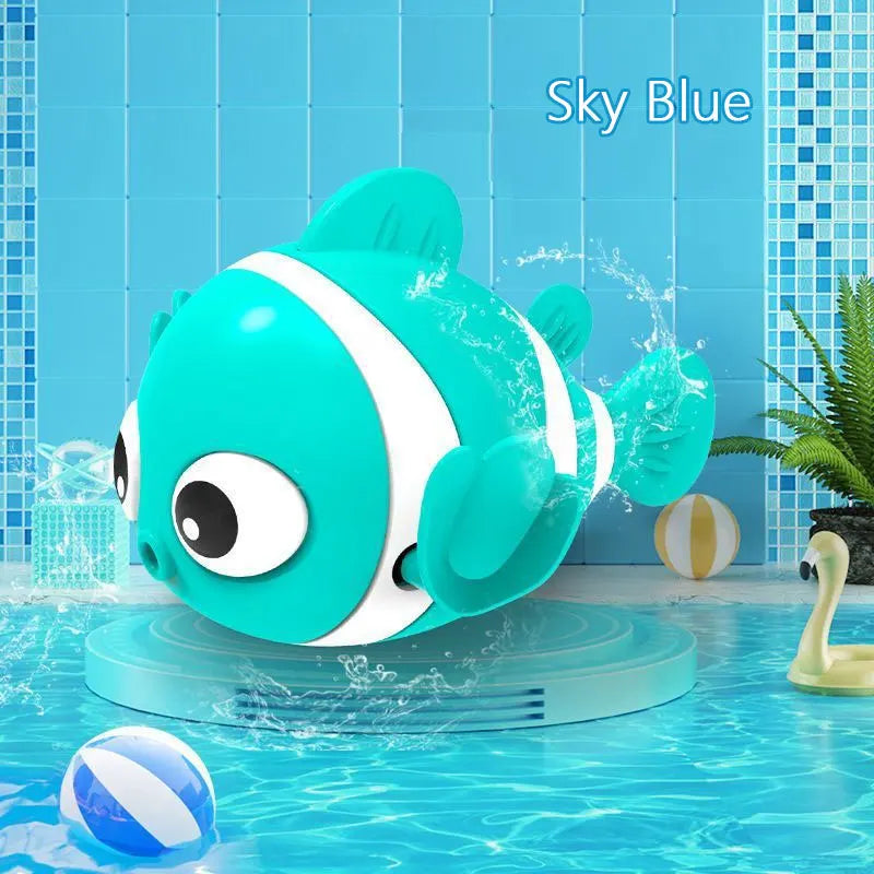 Jouets de bain classiques – Poissons mécaniques nageurs pour s'amuser en été