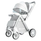 2-in-1 Reversible Lightweight Stroller – High-View Foldable Design for Newborns & Toddlers