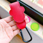 1–2PCS Rotatable PU Leather Stroller Hooks – 360° Pram Organizer