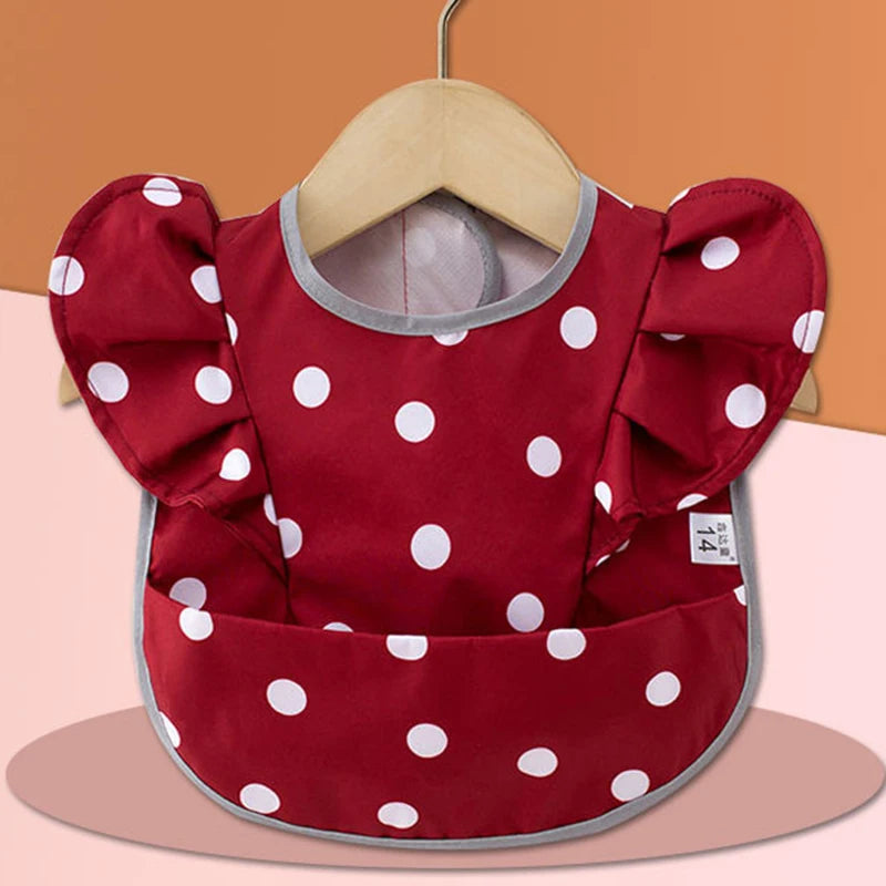 Mess-Proof Waterproof Baby Feeding Apron (0–4Y)