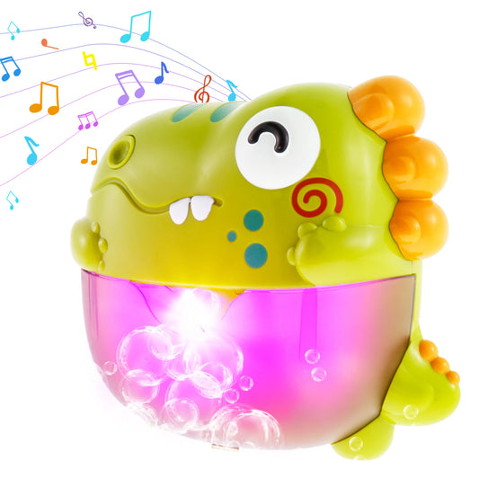 Dinosaur Bubble Machine – LED Lights & Music Fun!There is 1 error with this product: