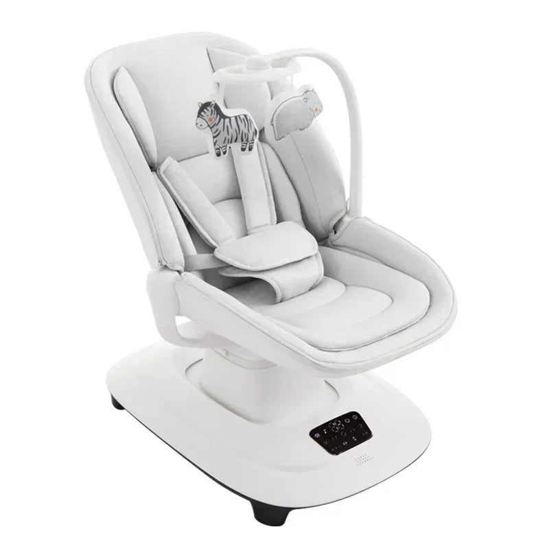 Transat bébé de luxe – Contrôle par application et rotation à 360°