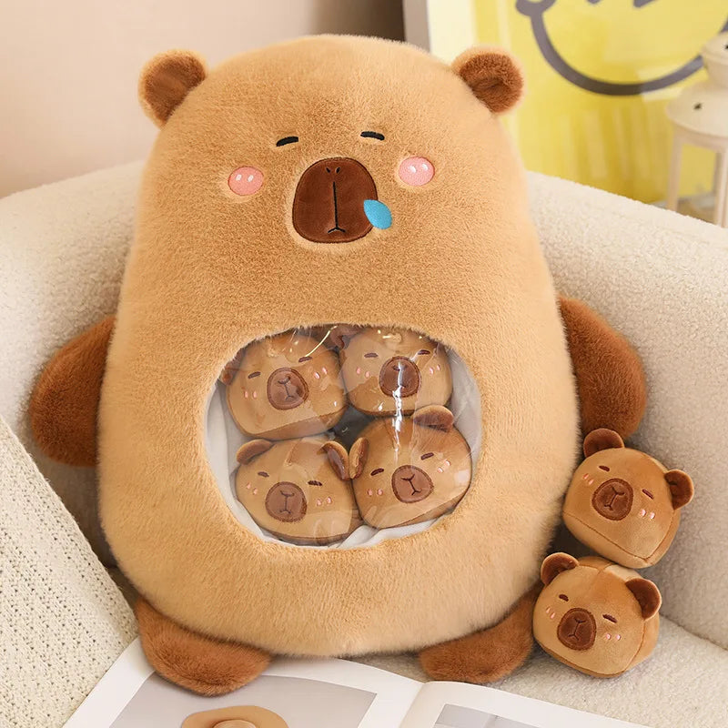 Sac en peluche animal mignon – Mini poupées en peluche