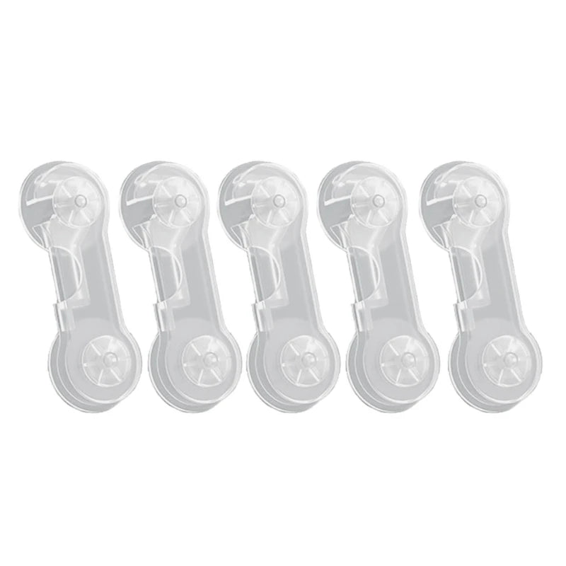 Baby Cabinet Locks 5/10Pcs Drawer Fridge Safety Buckle