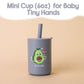 Baby Learning Cup | BPA-Free Silicone Straw Cup for Toddler