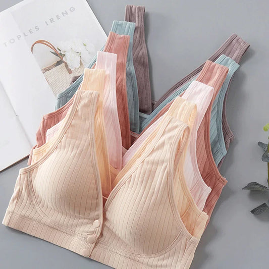 Cotton Maternity Bra – Comfortable Nursing Bralette for Women
