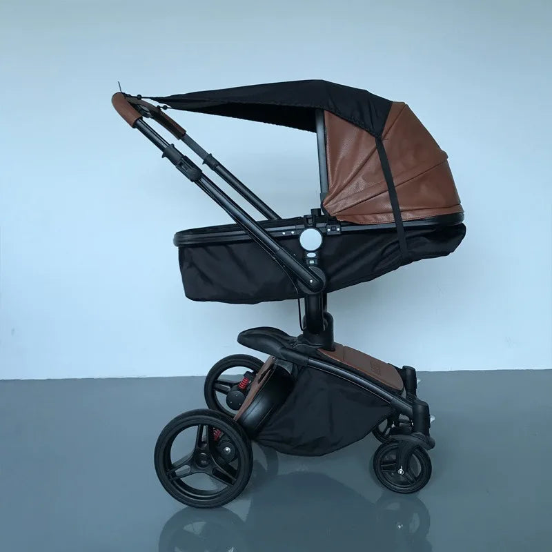 Universal Baby Stroller Sunshade Canopy – Pram & Car Seat Cover