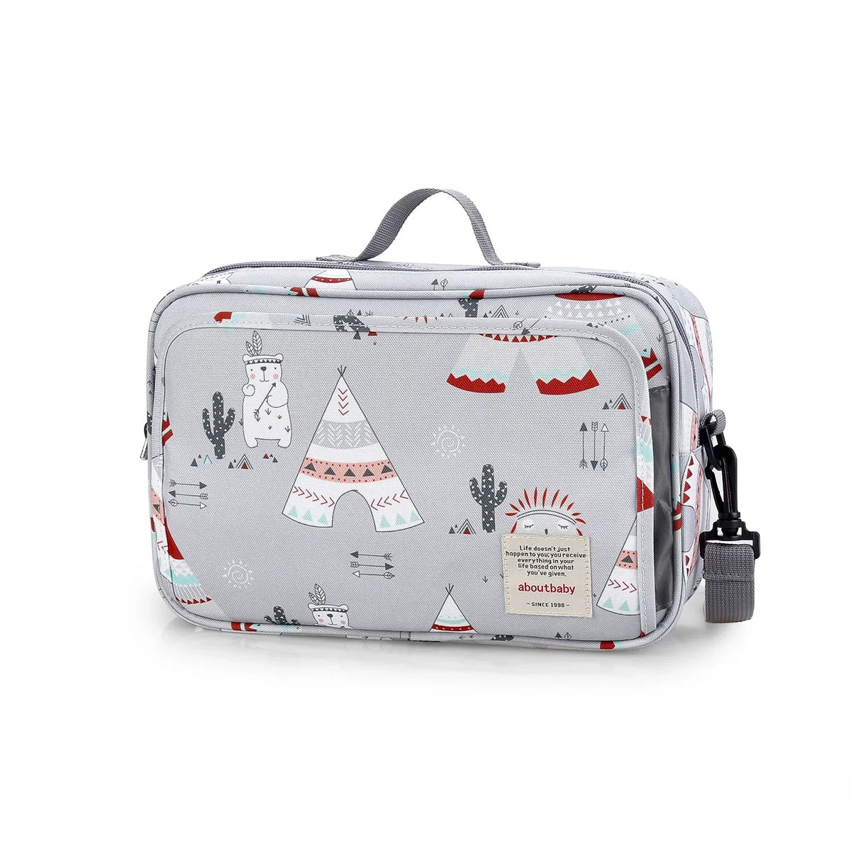 Sac à dos à langer multifonctionnel – Compatible avec les poussettes