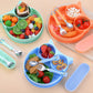 Accessoires essentiels pour l'alimentation de bébé – Couverts en acier inoxydable au design de poupée adorable