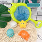 9pcs Floating Light-Up Animal Bath Toys for Kids